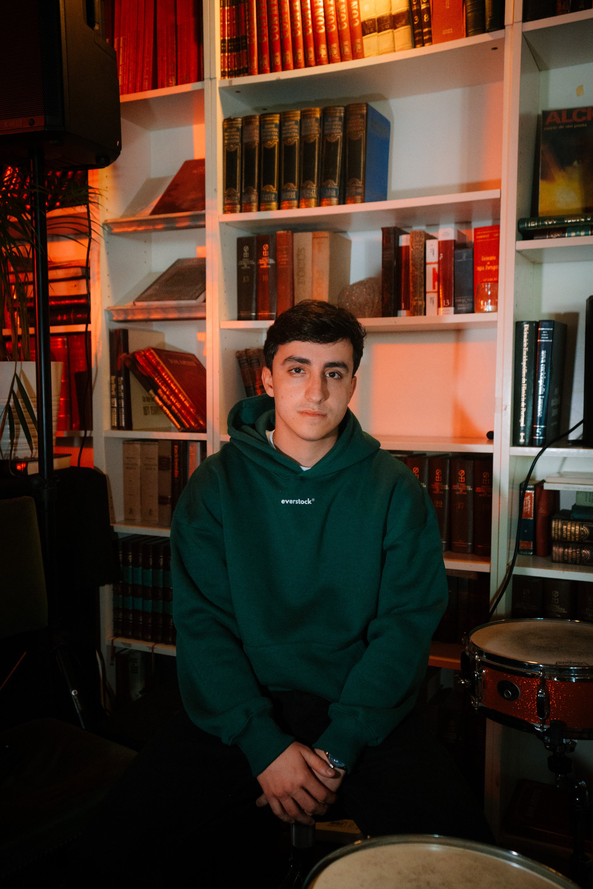 NEW ERA HOODIE BOTTLE GREEN