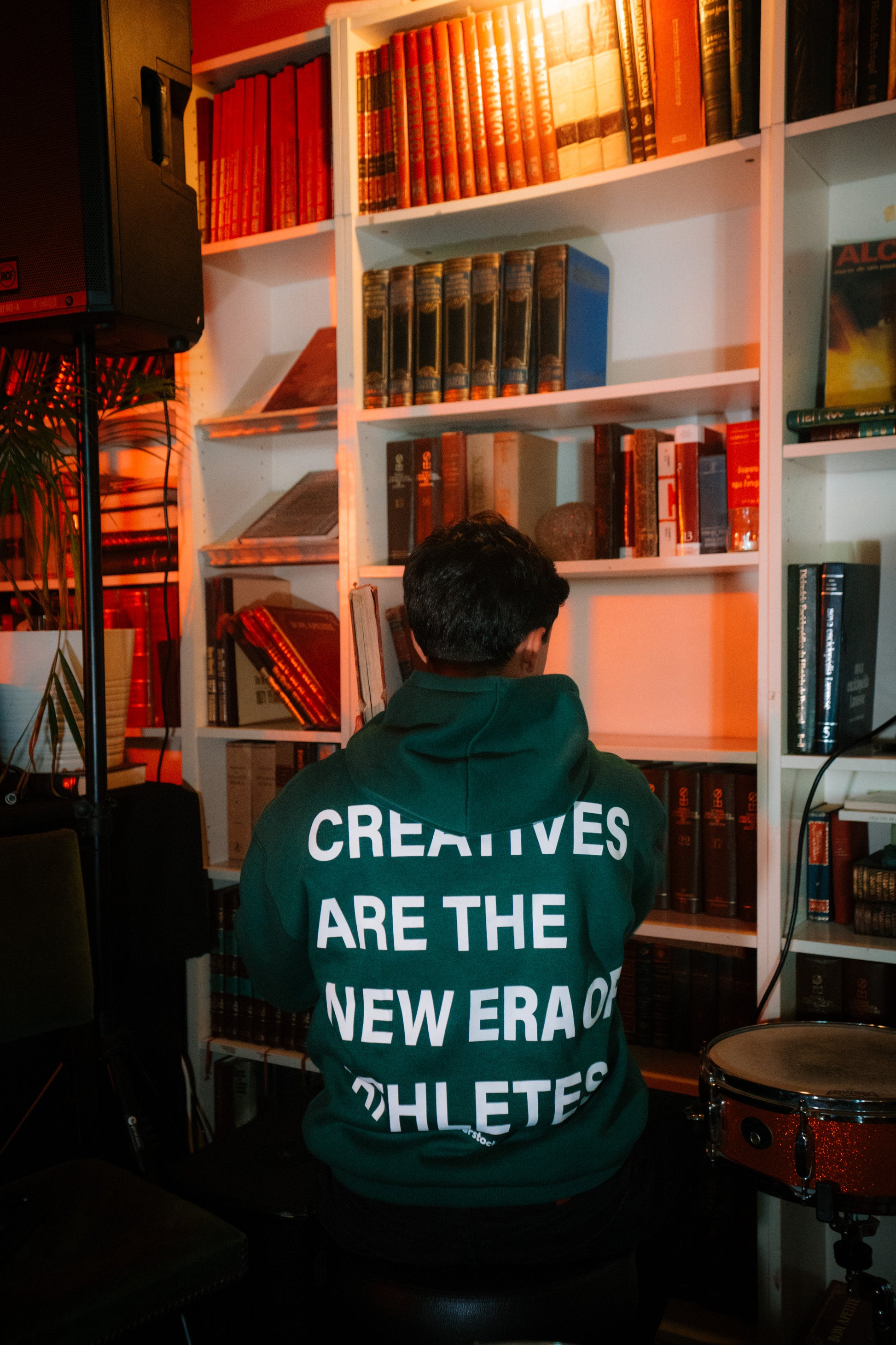 NEW ERA HOODIE BOTTLE GREEN