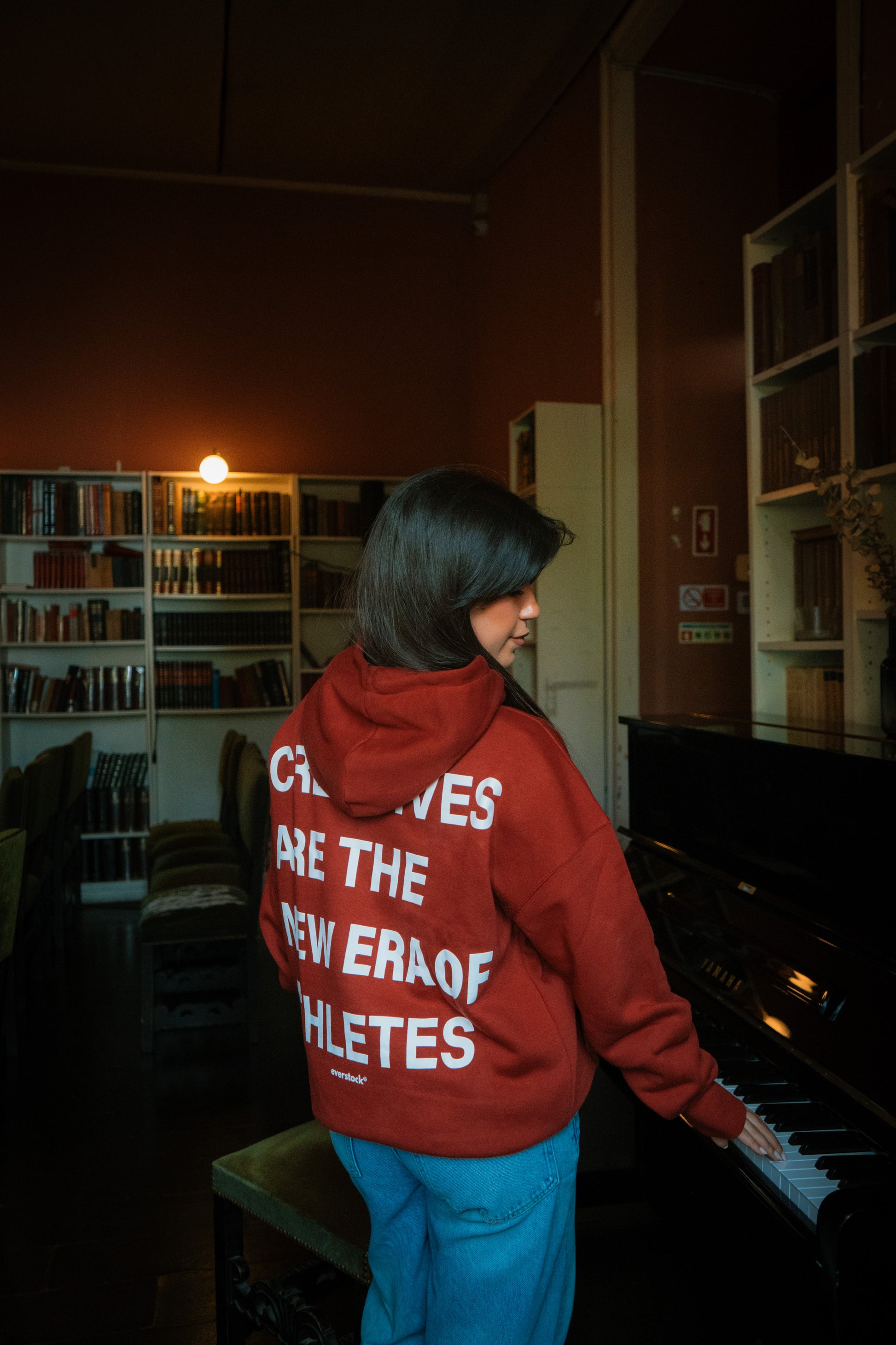 NEW ERA HOODIE BORDEAUX