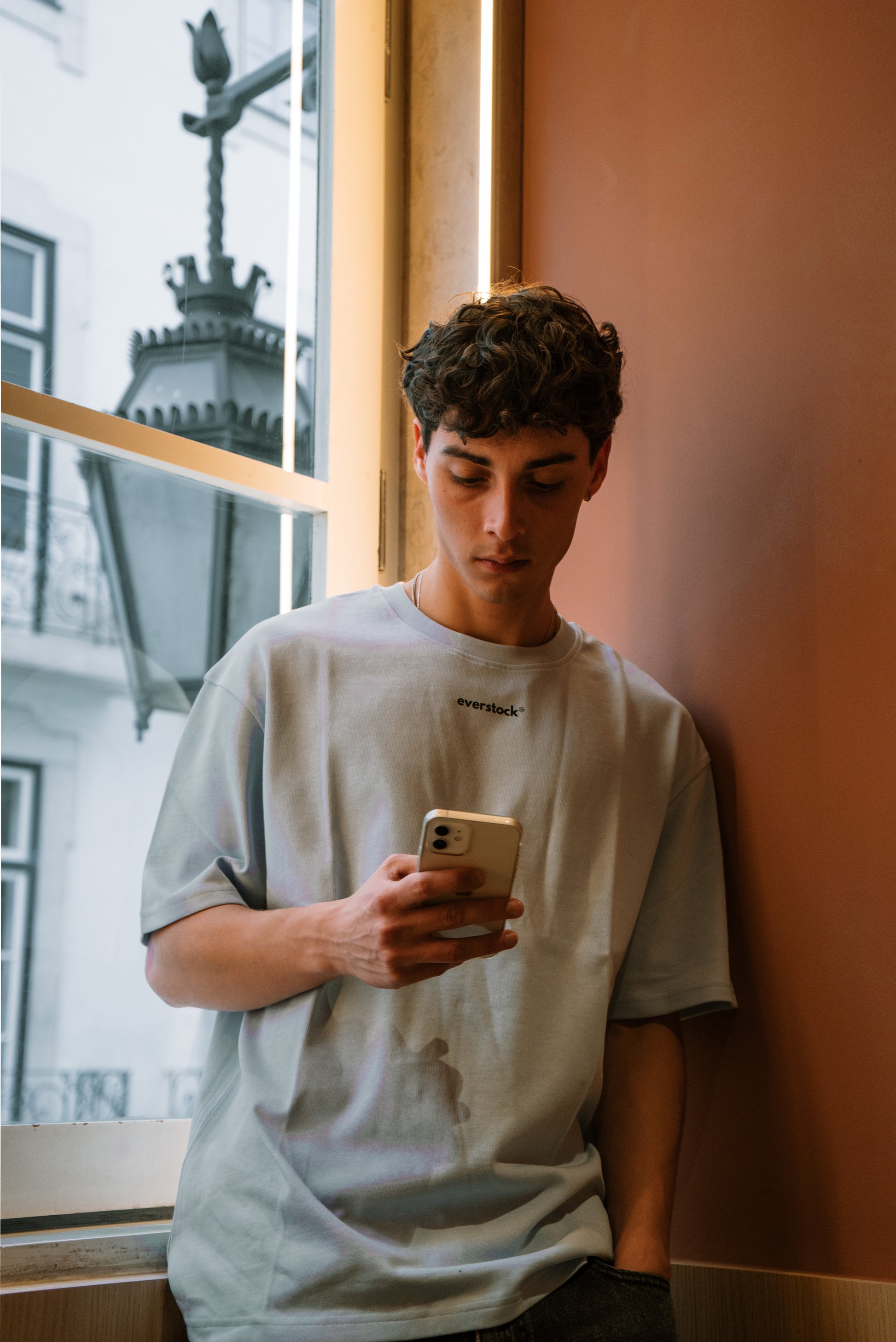 EVER CLASSIC TEE LIGHT BLUE