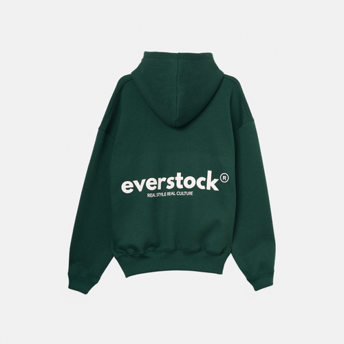 EVER CLASSIC HOODIE BOTTLE GREEN