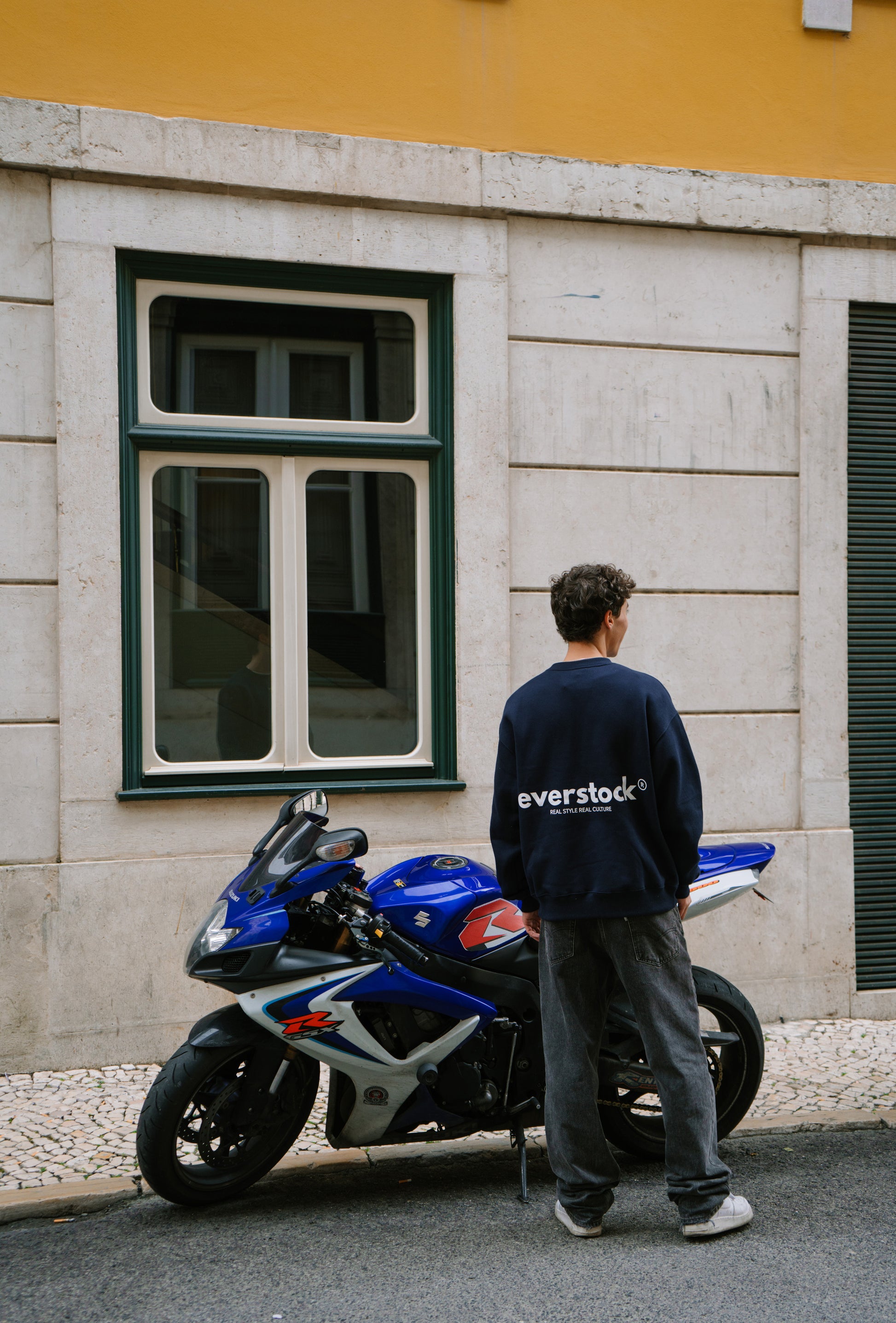 EVER CLASSIC SWEAT NAVY