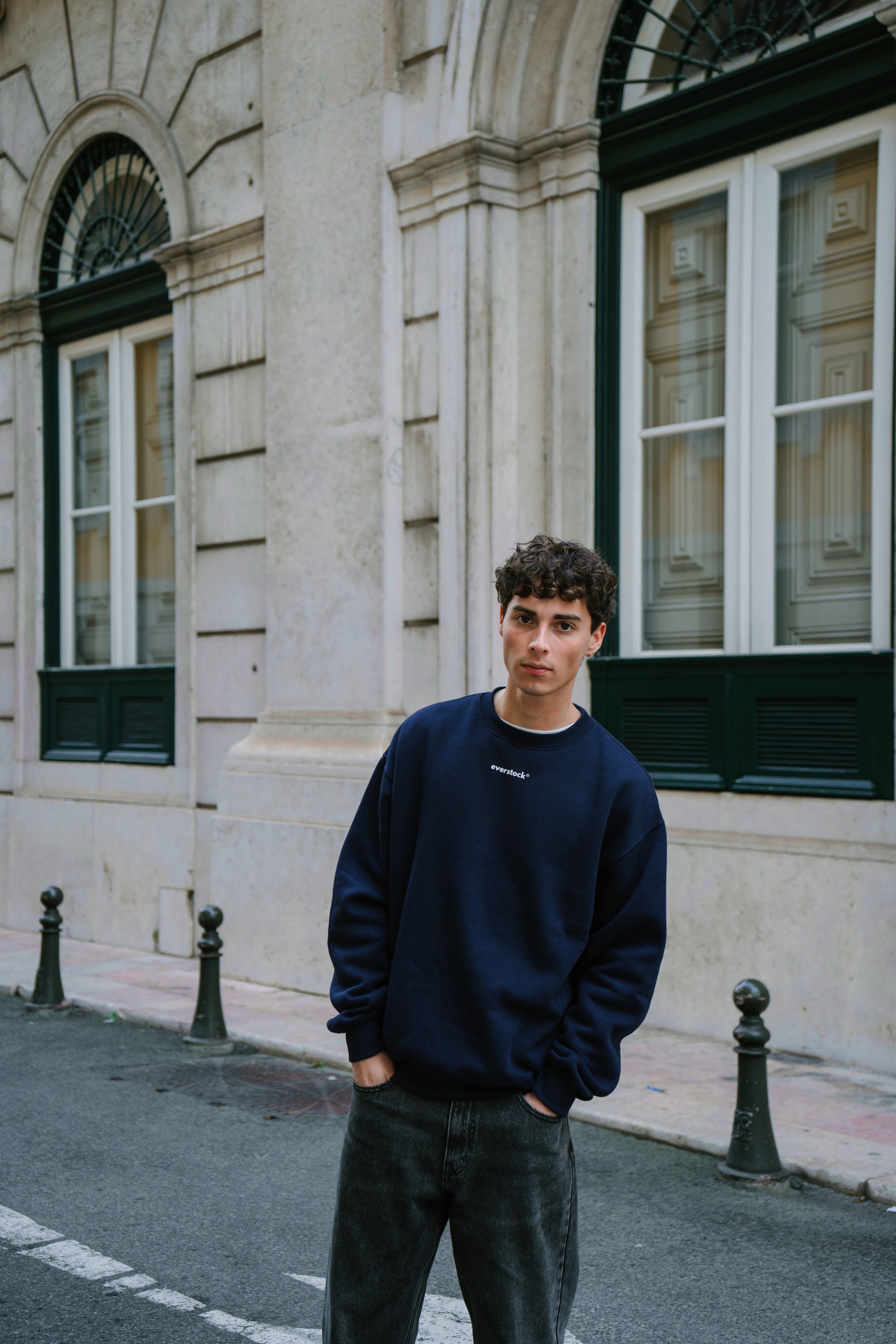 EVER CLASSIC SWEAT NAVY