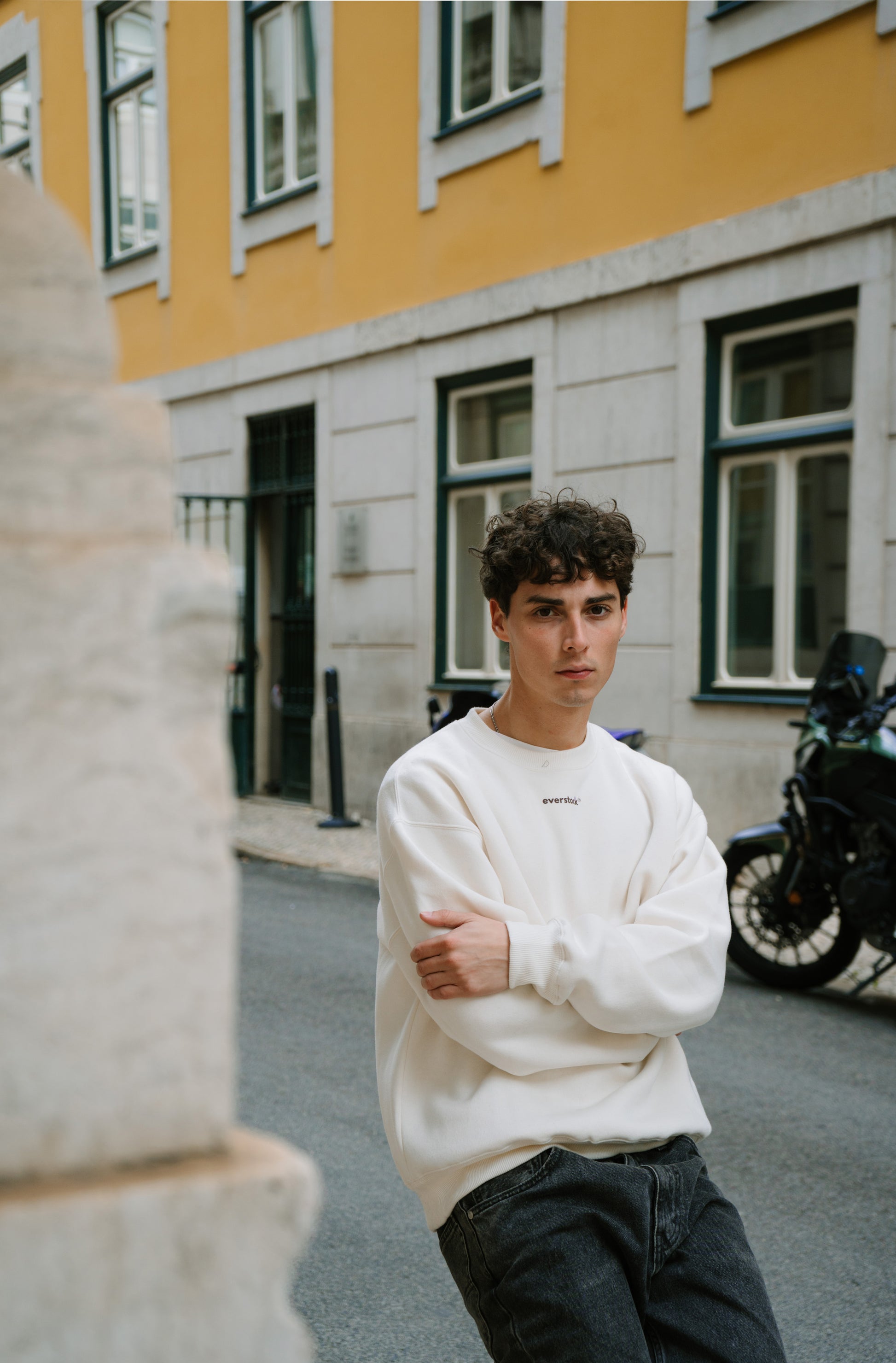 HURRICANE SWEAT ECRU