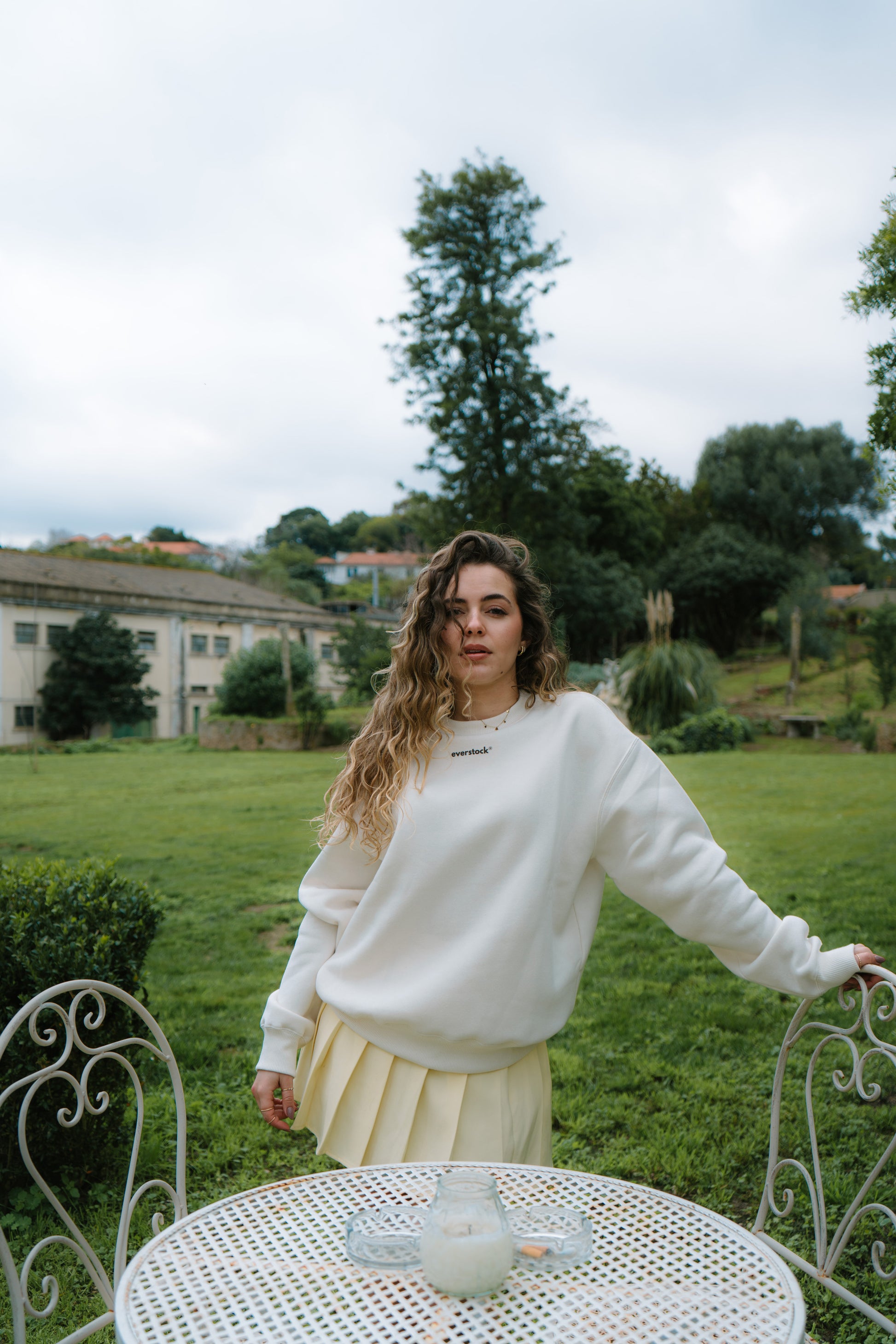 EVER CLASSIC SWEAT ECRU