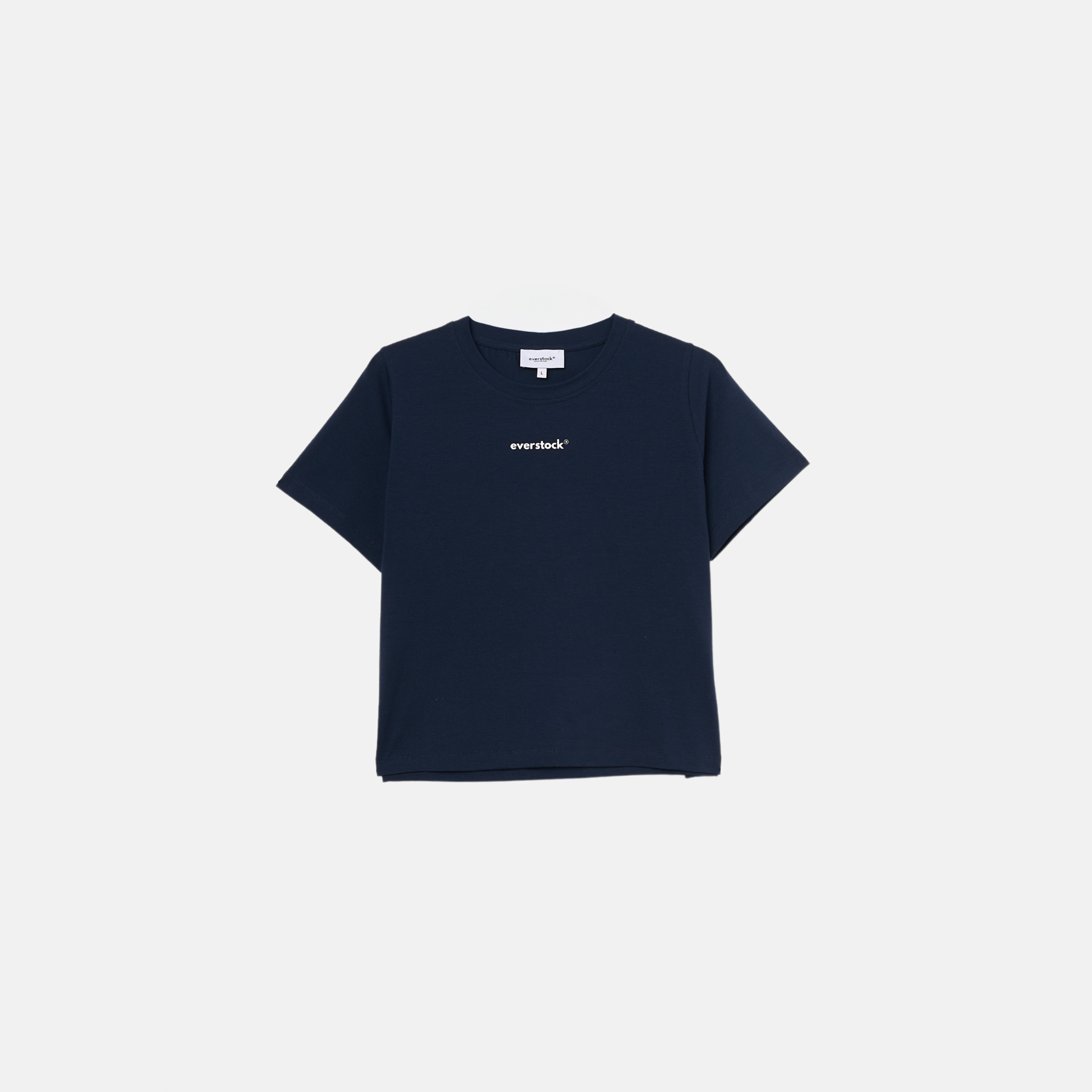 SLIM BASIC WOMAN TEE NAVY