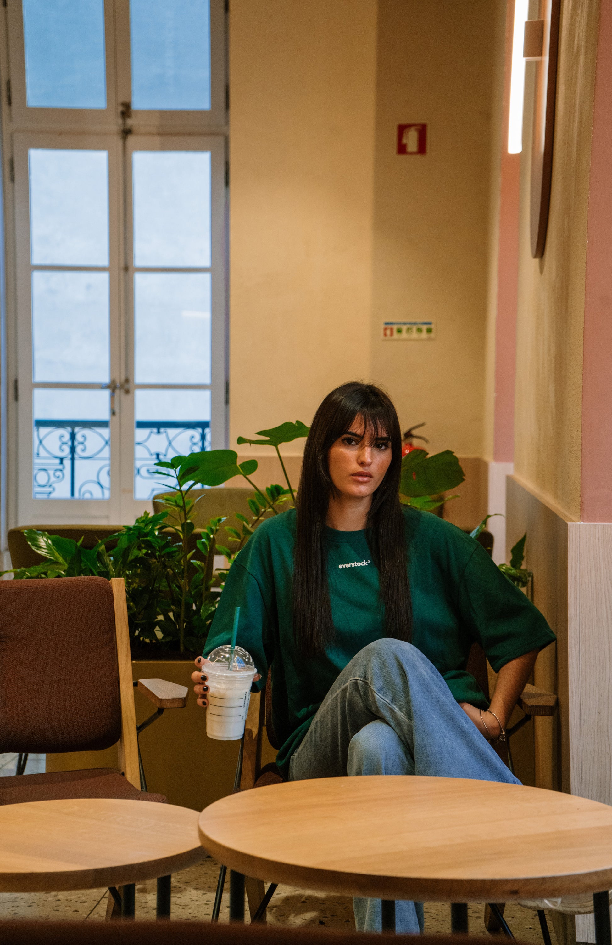 EVER CLASSIC TEE BOTTLE GREEN